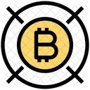 Bitcoin Target Target Bitcoin Icon