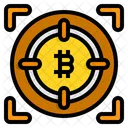 Bitcoin Target  Icon