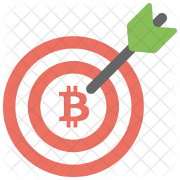 Bitcoin Target Icon