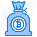 Bitcoin-Tasche  Symbol