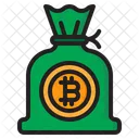 Bitcoin-Tasche  Symbol