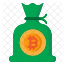 Bitcoin-Tasche  Symbol