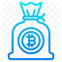 Bitcoin-Tasche  Symbol