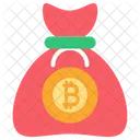 Bitcoin-Tasche  Symbol