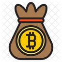 Bitcoin-Tasche  Symbol