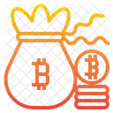 Bitcoin-Tasche  Symbol