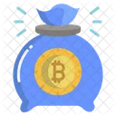 Bitcoin-Tasche  Symbol