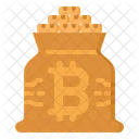 Bitcoin-Tasche  Symbol