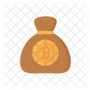 Bitcoin-Tasche  Symbol