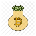 Bitcoin-Tasche  Icon