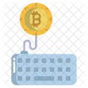 Bitcoin-Tastatur  Icon