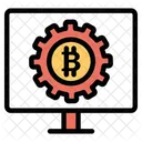 Bitcoin-Technologie  Symbol