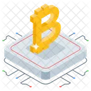 Bitcoin Technology Digital Cash Digital Currency Icon