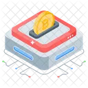 Bitcoin Technology Digital Cash Digital Money Icon