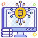 Bitcoin Technology Digital Money Btc Technology Icon