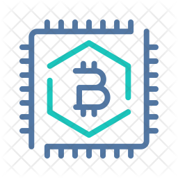 Bitcoin Technology Icon