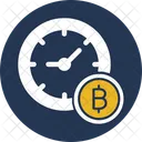 Bitcoin time value  Icon