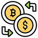 Bitcoin to Dollar  Icon