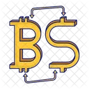 Bitcoin To Dollar Exchange Btc To Usd Icon