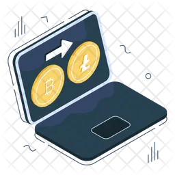 Bitcoin to Litecoin  Icon