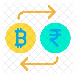 Bitcoin to Rupees  Icon