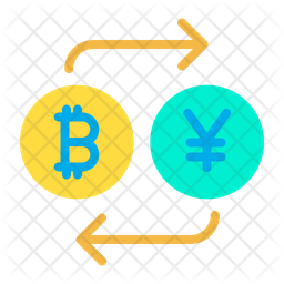 Bitcoin to Yen Icon