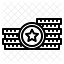 Bitcoin Token  Icon