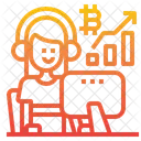 Bitcoin-Handel  Symbol