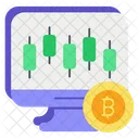 Bitcoin Trade Finance Currency Icon