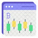 Bitcoin Trade Money Finance Icon