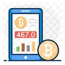 Bitcoin Trader App  Icône