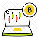 Bitcoin Trading  Icon