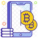 Bitcoin Transaction  Icon
