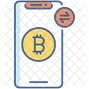 Bitcoin Transaction  Icon