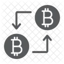 Bitcoin Transaction Money Icon