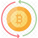 Transaction Exchange Bitcoin Icon