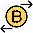 Bitcoin-Transaktion  Symbol