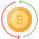 Transaktion Austausch Bitcoin Symbol