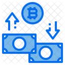 Cash Money Bitcoin Icon
