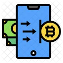 Smartphone Bitcoin アイコン