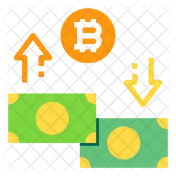 Bitcoin-Überweisung  Symbol