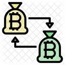 Bitcoin Transfer Exchange Money Icon