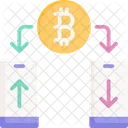 Bitcoin Transfer  アイコン