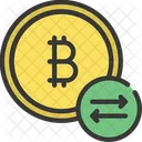 Bitcoin Transfer  Icon