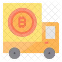 Bitcoin Truck  Icon