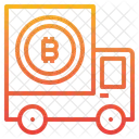 Cart Money Bitcoin Cryptocurrency Bitcoin Truck Truck Icon