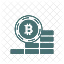 Bitcoin up coin  Icon