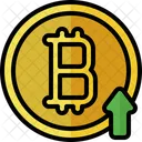 Bitcoin Up  Icon