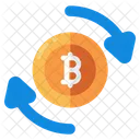 Bitcoin Transfer Bitcoin Exchange Bitcoin Update Icon