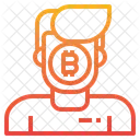 Bitcoin User  Icon